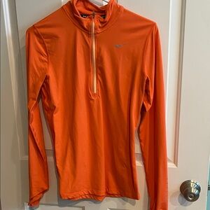 Nike Running Vibrant Orange Half-Zip Pullover